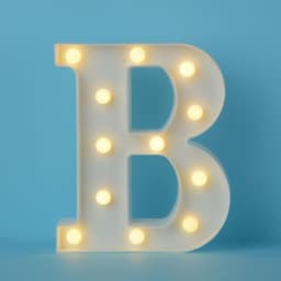 Đèn LED Chữ Cái Loại Lớn 22cm Trang Trí Tiệc Cưới, Sinh Nhật - 26 Chữ Cái