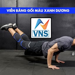 Băng Bảo Vệ Đầu Gối Bó Cơ VN09, Băng Gối Thể Thao Cao Cấp VNS ( 1 Cặp )