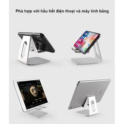 Giá Đỡ Để Bàn Điện Thoại Di Động, Máy Tính Bảng, Ipad Hợp Kim Nhôm Cao Cấp Có Thể Điều Chỉnh Góc Nghiêng. Hàng Chính Hãng Tamayoko FS088
