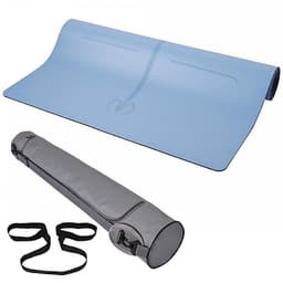 Thảm Tập Yoga Định Tuyến Da PU Cao Cấp Amalife + Túi Đựng Thảm Tập Yoga Định Tuyến + Dây Buộc Thảm Tập Yoga Định Tuyến