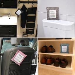 Túi Than Hoạt Tính ECODEALS Khử mùi, Chống nấm mốc, Vi khuẩn, Khí độc đến 2 năm - 100% than tre tự nhiên - 1 túi, màu ngẫu nhiên