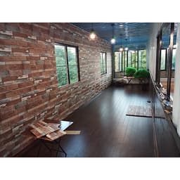 Bộ 10 Miếng Xốp Dán Tường 3D Chịu lực, chống nước, chống ẩm mốc 70x77cm DT26