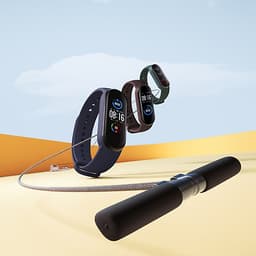 Vòng Đeo Tay Thông Minh Mi Band 5 Xiaomi Theo Dõi Vận Động - Hàng Chính Hãng (Phiên bản Nội Địa Trung - support tiếng Anh/tiếng Trung) 