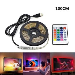 Đèn Dây LED RGB USB Chống Nước Có Điều Khiển (5V) 