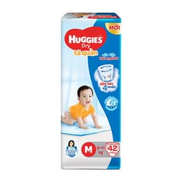 Tã quần HUGGIES DRY PANTS JUMBO mẫu mới