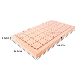 Bộ Cờ Tướng Gỗ Sồi + Bàn Cờ Tướng 40*35cm, Bàn Là Hộp Đựng Chính Hãng