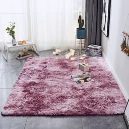 Thảm Lông Dài Trải Sàn Cao Cấp Kiểu Loang
