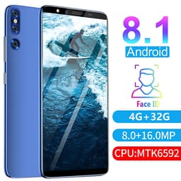 Fun 5.72 inch Large Screen Smartphone P20plus 4G+32G Face ID Android Cellphone