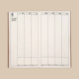 Sổ tay planner MIX TỔNG HỢP Tháng + tuần + ngày "Kế hoạch trọn đời" - Lịch tháng / Kế hoạch Tuần / Nhắc việc ngày / Chấm bi