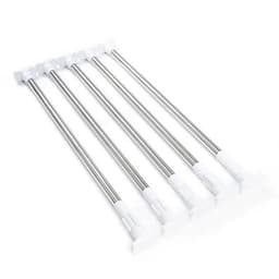 Thanh treo rèm cửa inox đa năng, không cần khoan tường hay bắt vít, thay đổi vị trí linh hoạt HT03