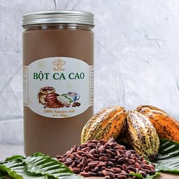 Bột ca cao Beemo - Cacao nguyên chất, không đường, pha chế đồ uống, làm bánh, chế biến Chocolate