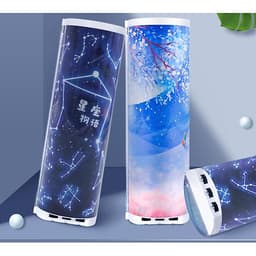 Hộp bút đa năng thông minh có kim tuyến có mật khẩu cơ xoay dành cho học sinh rất tiện lợi