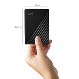 Ổ Cứng Di Dộng HDD WD My Passport 1TB 2.5" USB 3.2 WDBYVG0010B - Hàng Chính Hãng
