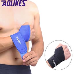 Băng quấn cổ tay tập gym cao cấp AOLIKES HW-7937 Sportslink