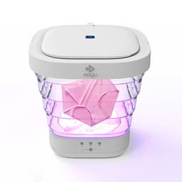 Máy Giặt Gấp Di Động Xiaomi Moyu Mini Phù Hợp Cho Người Du Lịch Hay Tại Nhà
