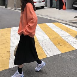 Áo Sweater Mỏng Cổ Tròn Thêu Chữ Thời Trang Cho Nữ