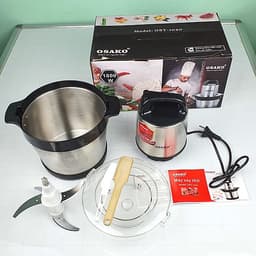 Máy xay thịt cá OSAKO, bộ dao 4 lưỡi-Hàng chính hãng