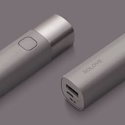 Pin Sạc Dự Phòng Tích Hợp Đèn Pin Mini Xiaomi SOLOVE E3 (3000mAh)