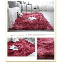 Thảm Lông Dài Trải Sàn Cao Cấp Kiểu Loang