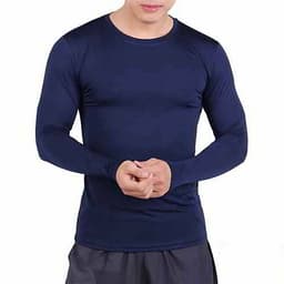 Áo Body Thể Thao Nam Dài Tay Giữ Nhiệt Tập Gym Bóng Đá Co Dãn AS11
