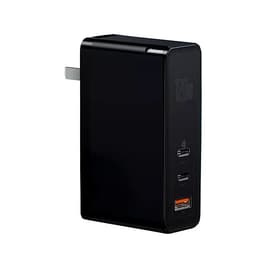 Củ sạc nhanh Baseus GaN 120W 120W PD3.0 QC3.0 SCP FCP 3 cổng sạc với 2 cổng Type-C và 1 cổng sạc mini cho laptop
