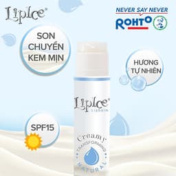 Son dưỡng không màu chuyển kem mịn Lipice Creamy 4.3g