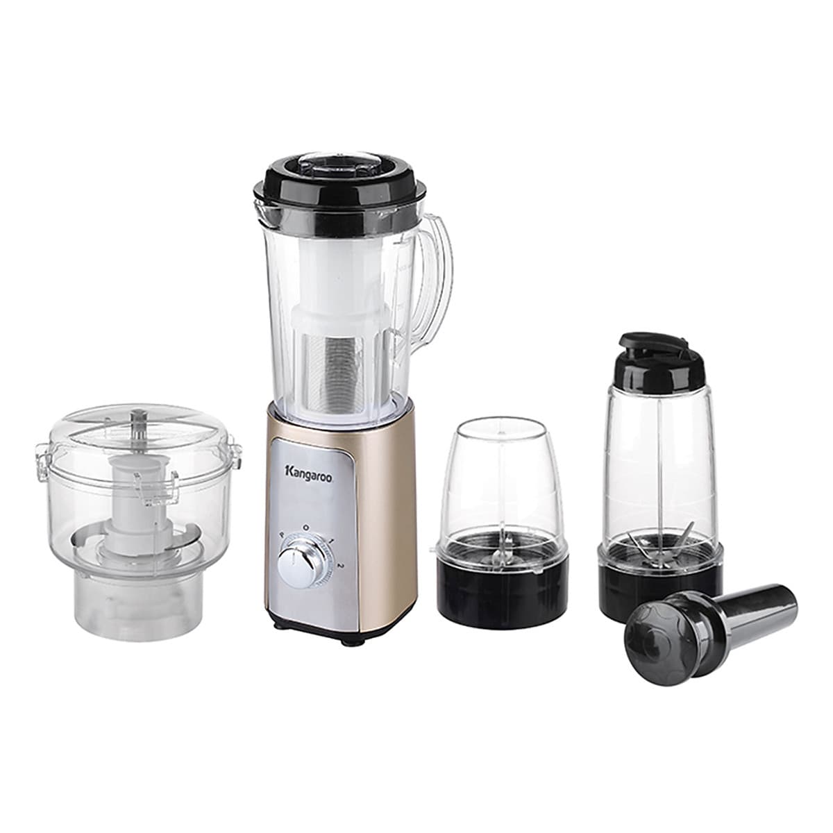  Máy Xay Sinh Tố 4 Cối Kangaroo KG4B5 (380W) - Xám- Hàng chính hãng
