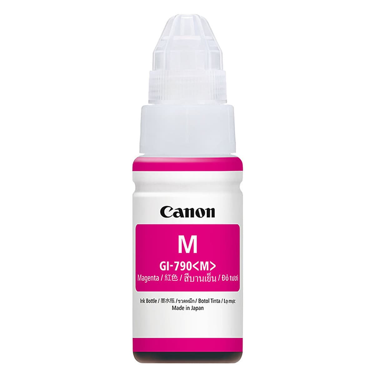 Mực In Canon GI-790 Magenta Cho Máy In G1000, G2000, G3000 - Hàng Chính Hãng