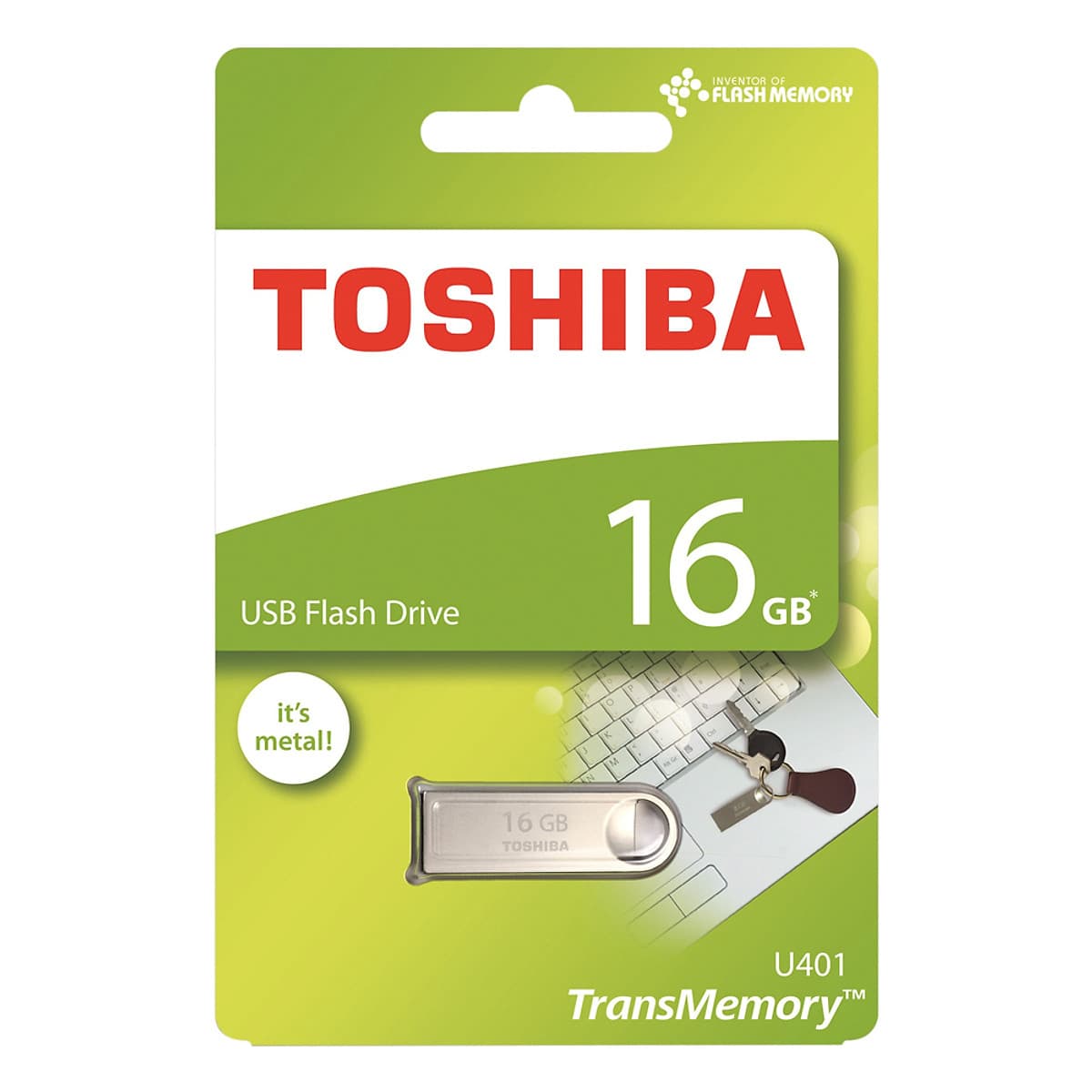 USB Toshiba Owahri Metal 16GB - USB 2.0 - Hàng Chính Hãng