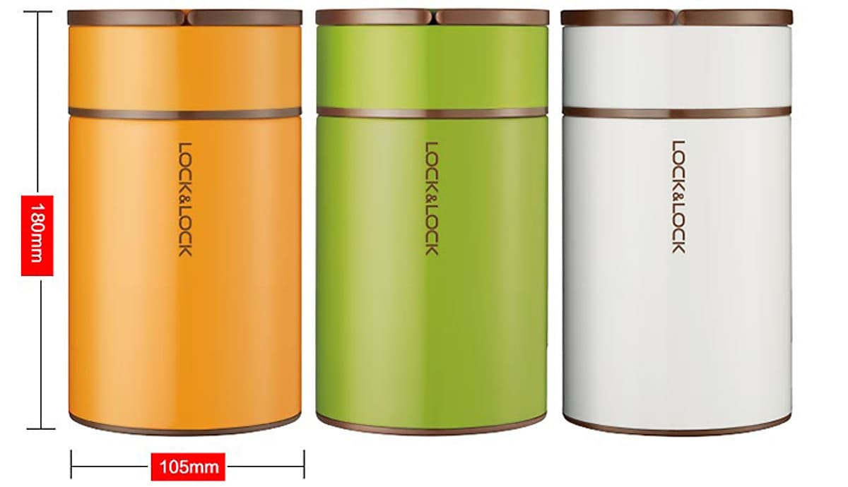 Bình Đựng Thức Ăn Giữ Nhiệt Column Food Jar Lock&Lock LHC8022 (750ml)