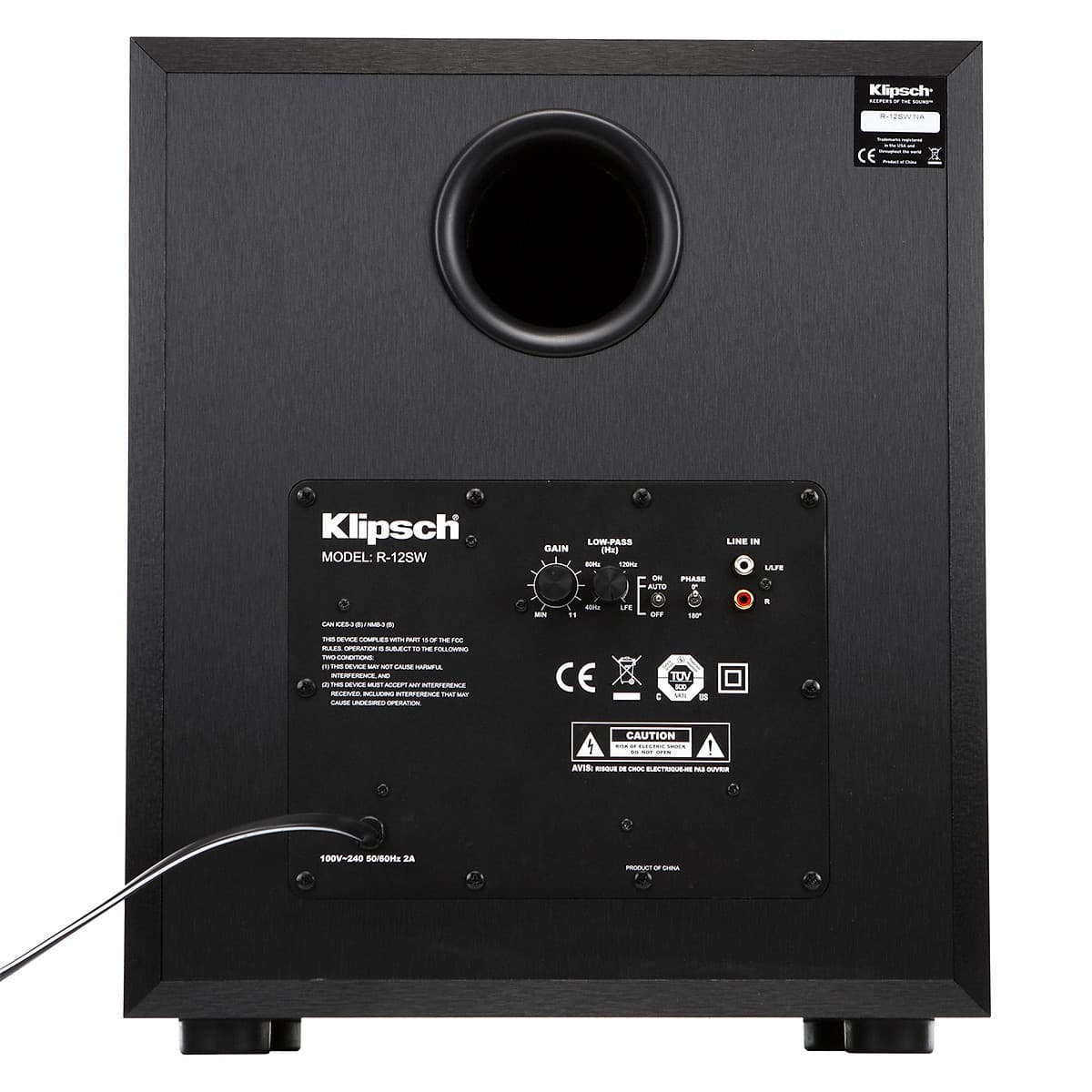Loa Klipsch Reference R-12SW - Hàng Chính Hãng