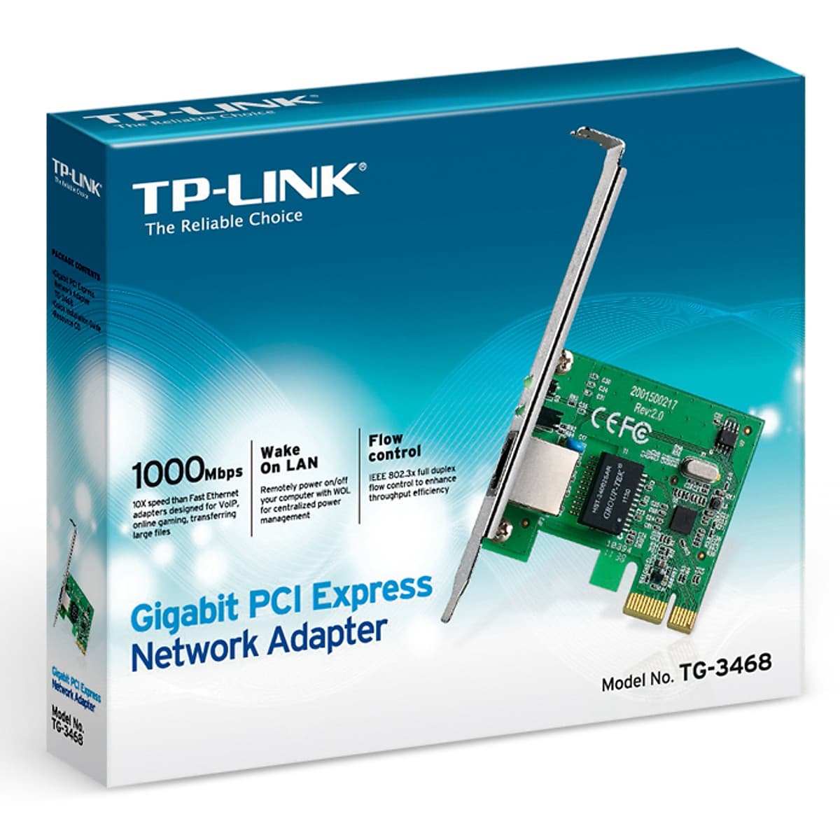 TP-Link  TG-3468 - Card Mạng Gigabit - Hàng Chính Hãng