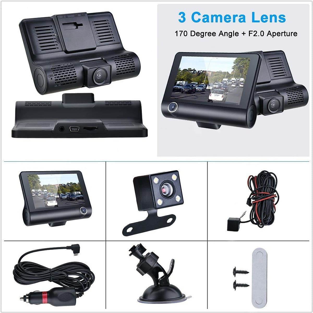 Camera hành trình ô tô GT-618 1080HD 