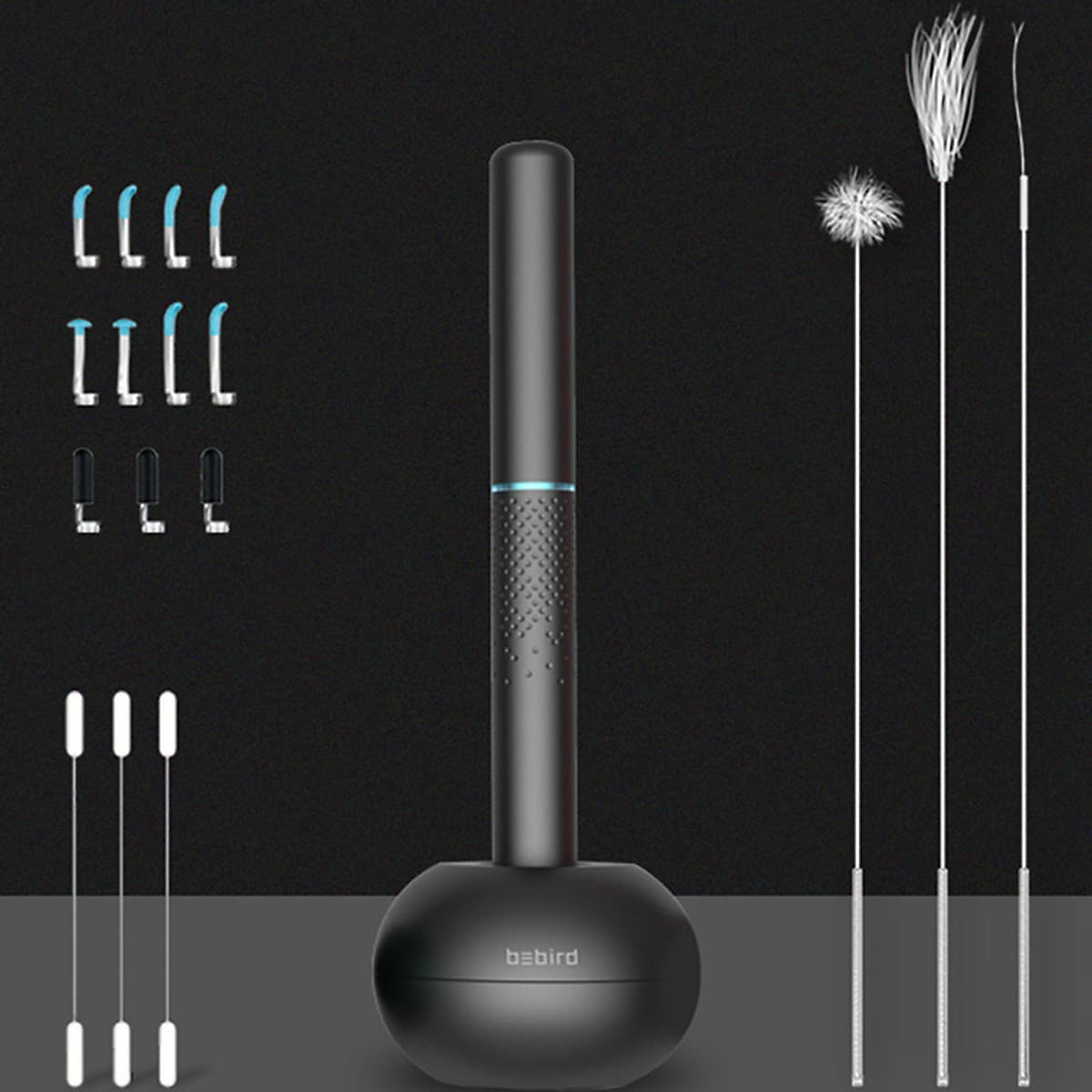 Xiaomi Youpin Bebird Smart Visual Ear Stick M9 Pro Multifunctional 17 Picking Heads 300W High Precision Endoscope 350mAh