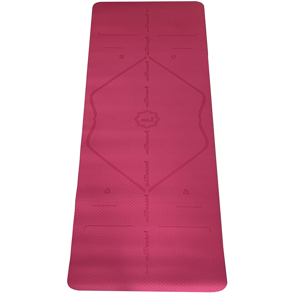 Thảm Tập Yoga Định Tuyến TPE 2 Lớp – Chọn Màu – Chọn Độ Dày + Bao Thảm Tập Yoga + Dây Buộc Thảm Tập Yoga Chính Hãng miDoctor 