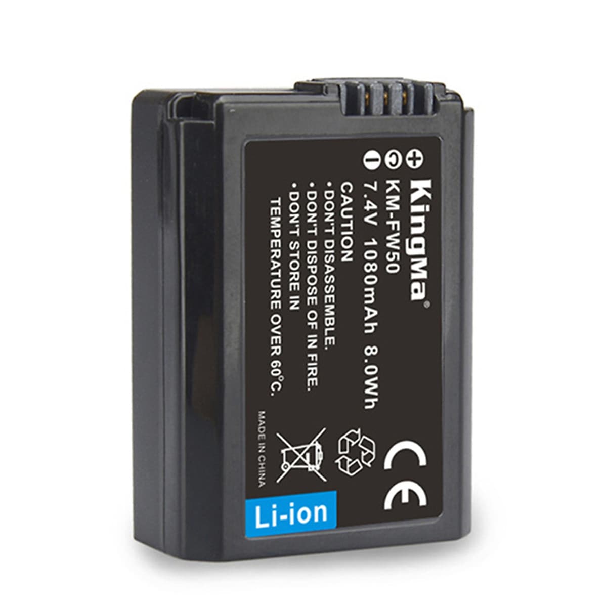 2 Pin + 1 Đốc sạc đôi Sony NP-FW50 - Chính hãng KingMa