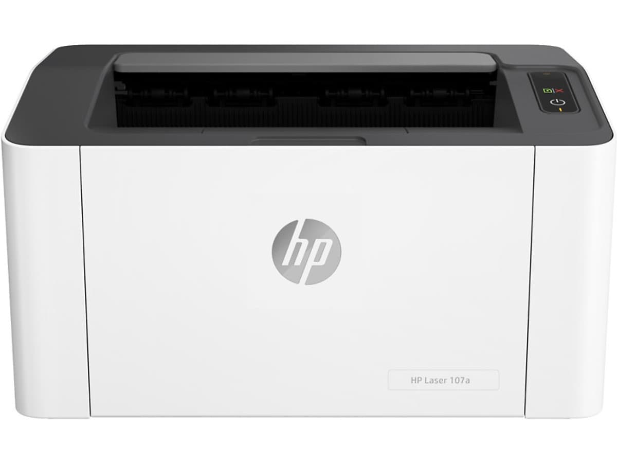 Máy in Laser đơn năng đen trắng HP 107A + Tặng kèm thêm 1 Cartridge mực in HP 107A - W1107A_(4ZB77AB) - Hàng Chính Hãng