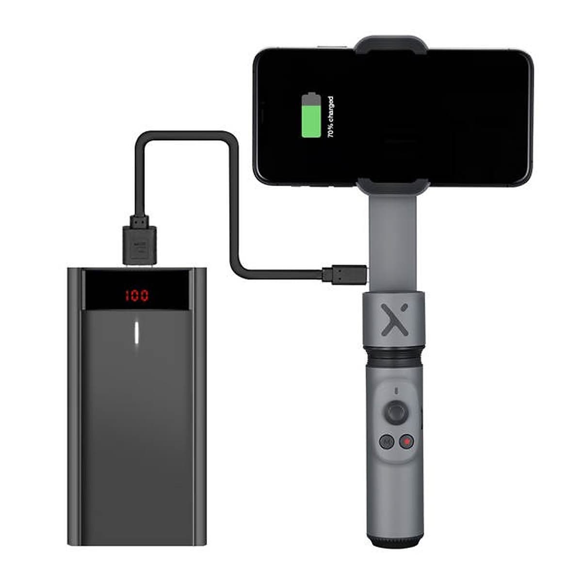 Tay cầm chống rung Gimbal Zhiyun Smooth X - Hàng Chính Hãng