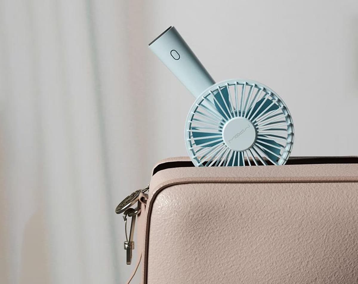Quạt Thông Minh Mipow Flip Adjust Mini Fan MÀU TRĂNG- CHÍNH HÃNG 