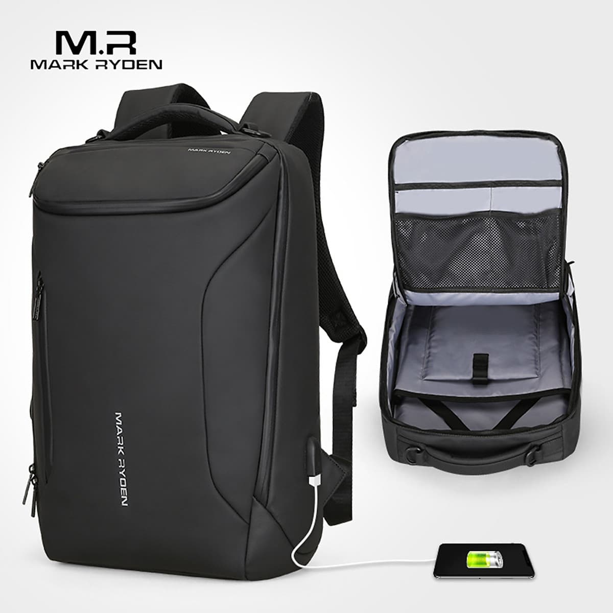 Ba lô Chống Trộm Chống Nước MARK RYDEN 33L MR9031ZS_SJ00 - Đen