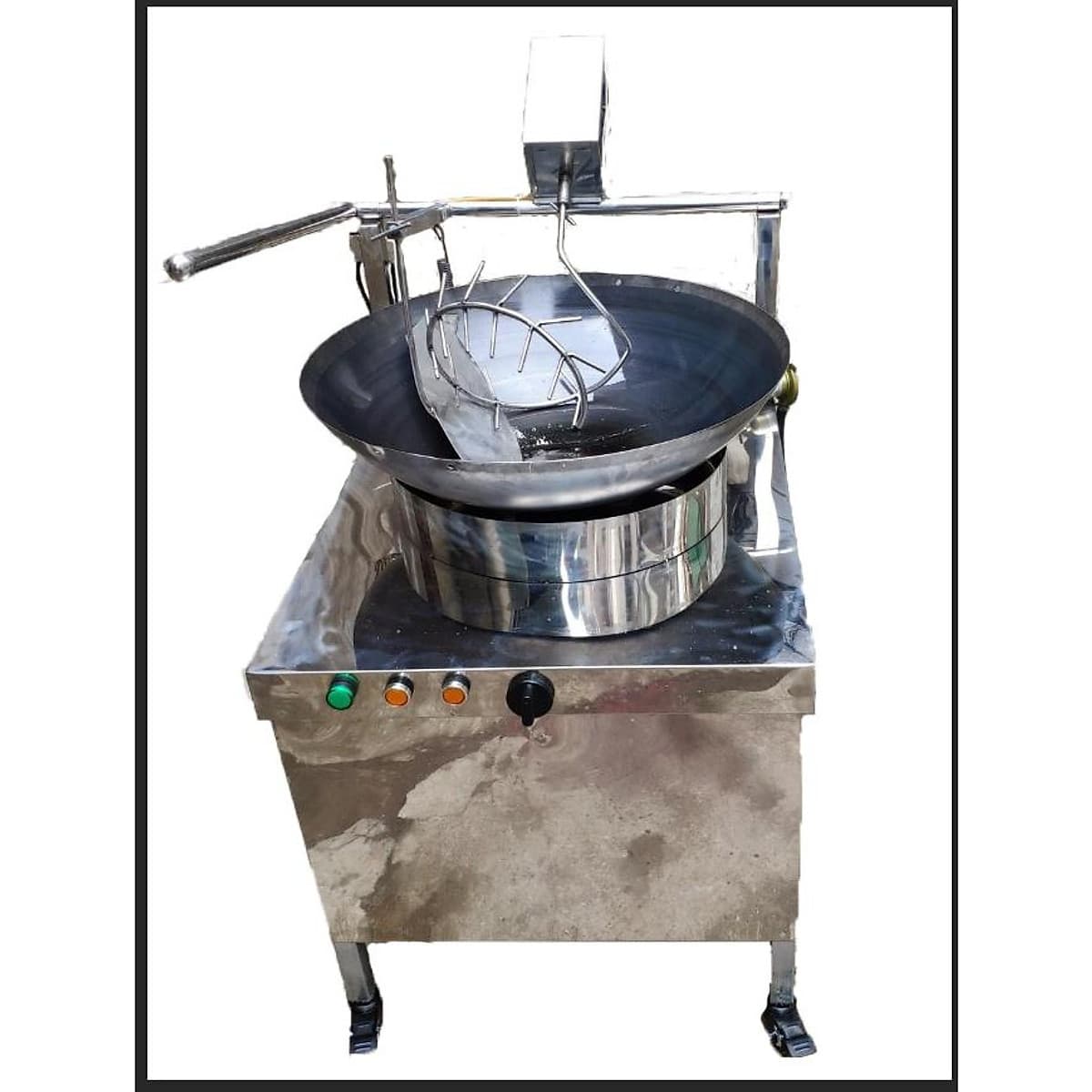 Máy rang cơm , chiên xào tự động đa năng đơn giản dễ sử dụng,trang bị Aptomat chống dò điện
