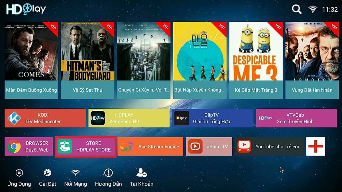 Android MyTV Net RAM 2G- 2020 Tặng Tài khoản HDplay, Android 7.1.2 hỗ trợ điều khiển Giọng nói - Hàng chính hãng