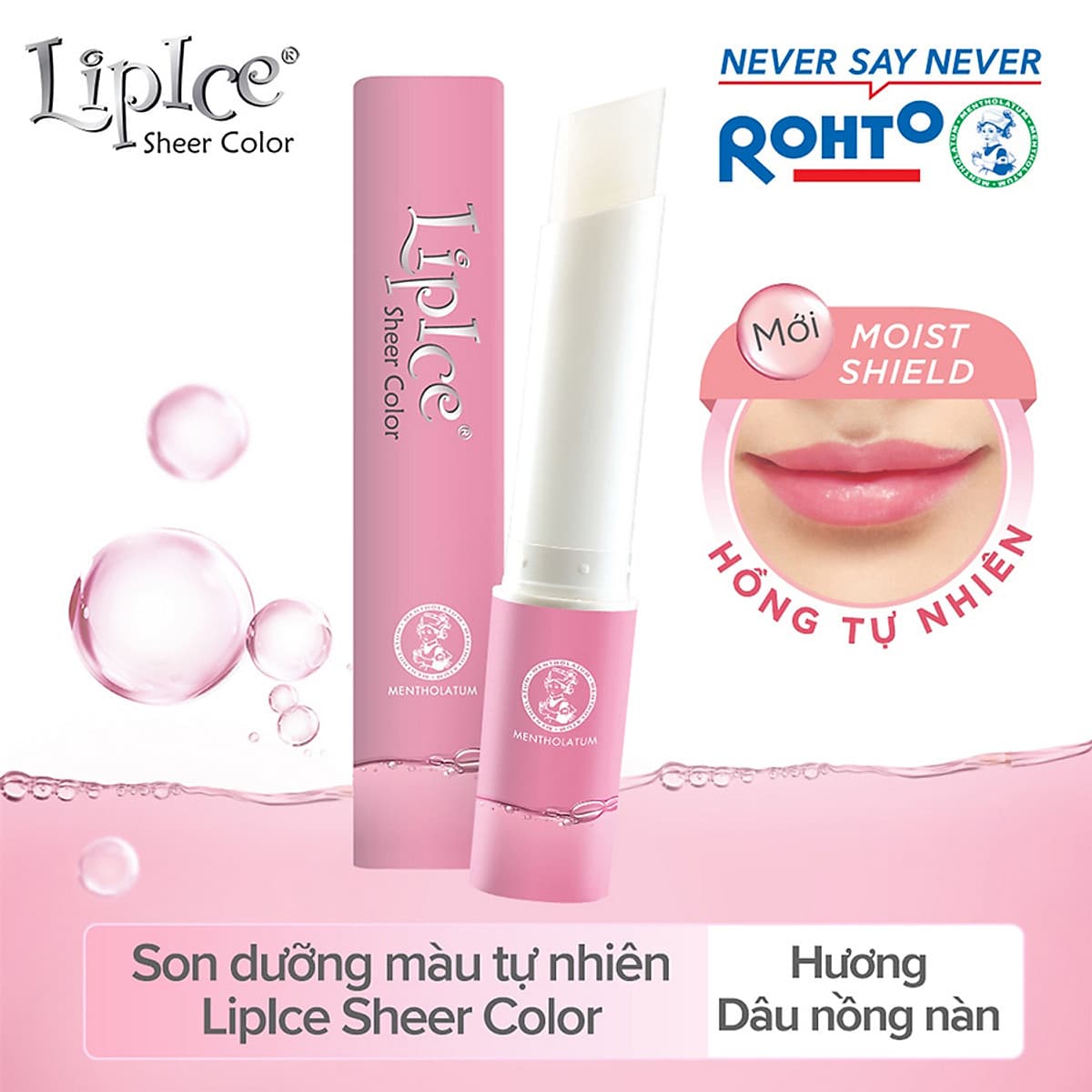 Son dưỡng có màu tự nhiên Lipice Sheer Color 2.4g