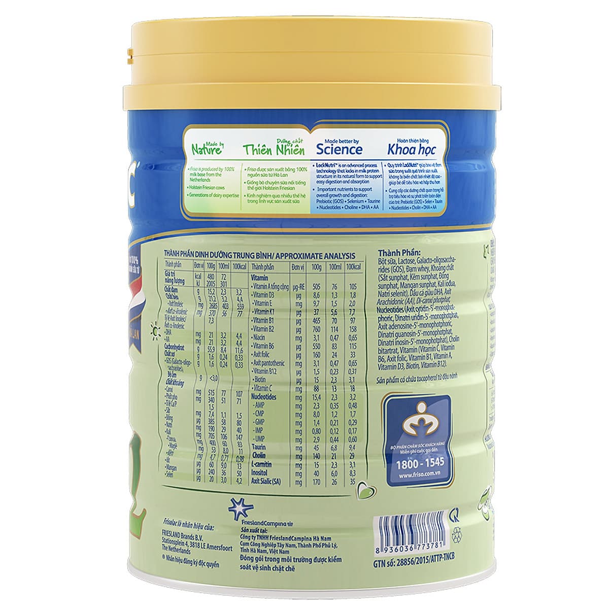 Sữa Bột Friso Gold 2 400g