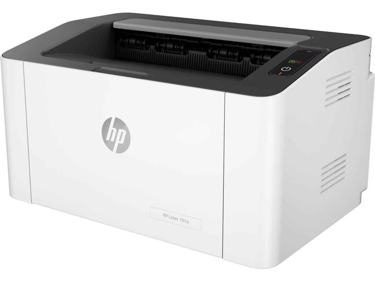 Máy in Laser đơn năng đen trắng HP 107A + Tặng kèm thêm 1 Cartridge mực in HP 107A - W1107A_(4ZB77AB) - Hàng Chính Hãng