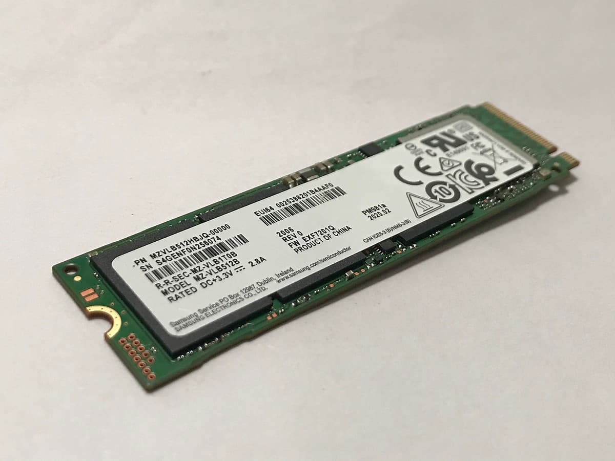Ổ Cứng SSD Samsung PM981A M2 2280 PCIe NVMe - Hàng Nhập Khẩu