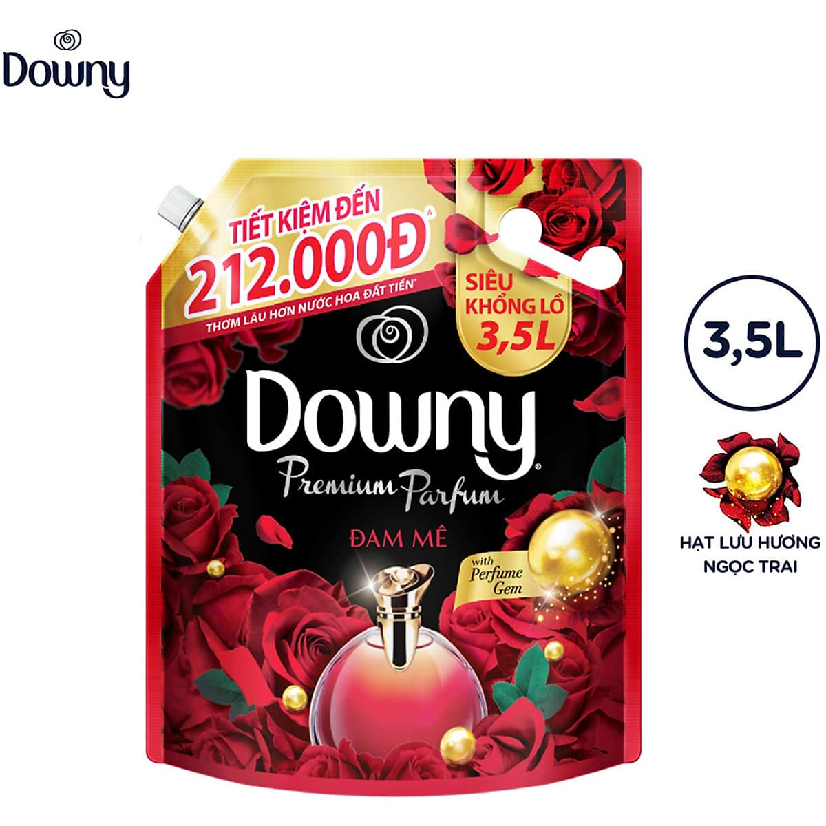 Nước Xả Vải Downy Đam Mê 3.5L