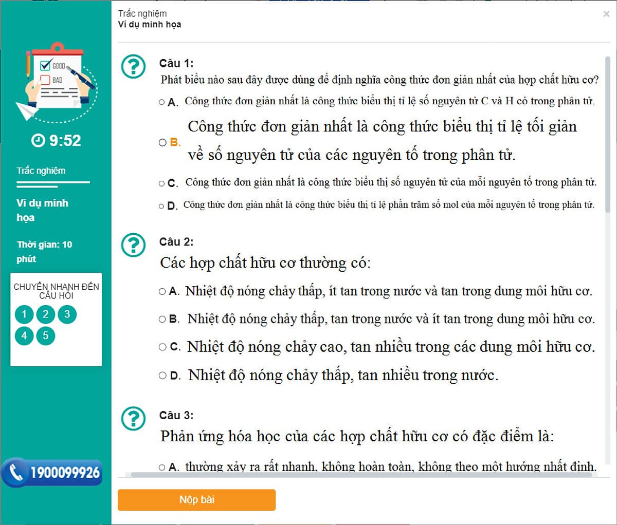 Khóa học HÓA HỮU CƠ lớp 11 - CƠ BẢN và NÂNG CAO thầy Dương Tiến Tài - 03 tháng