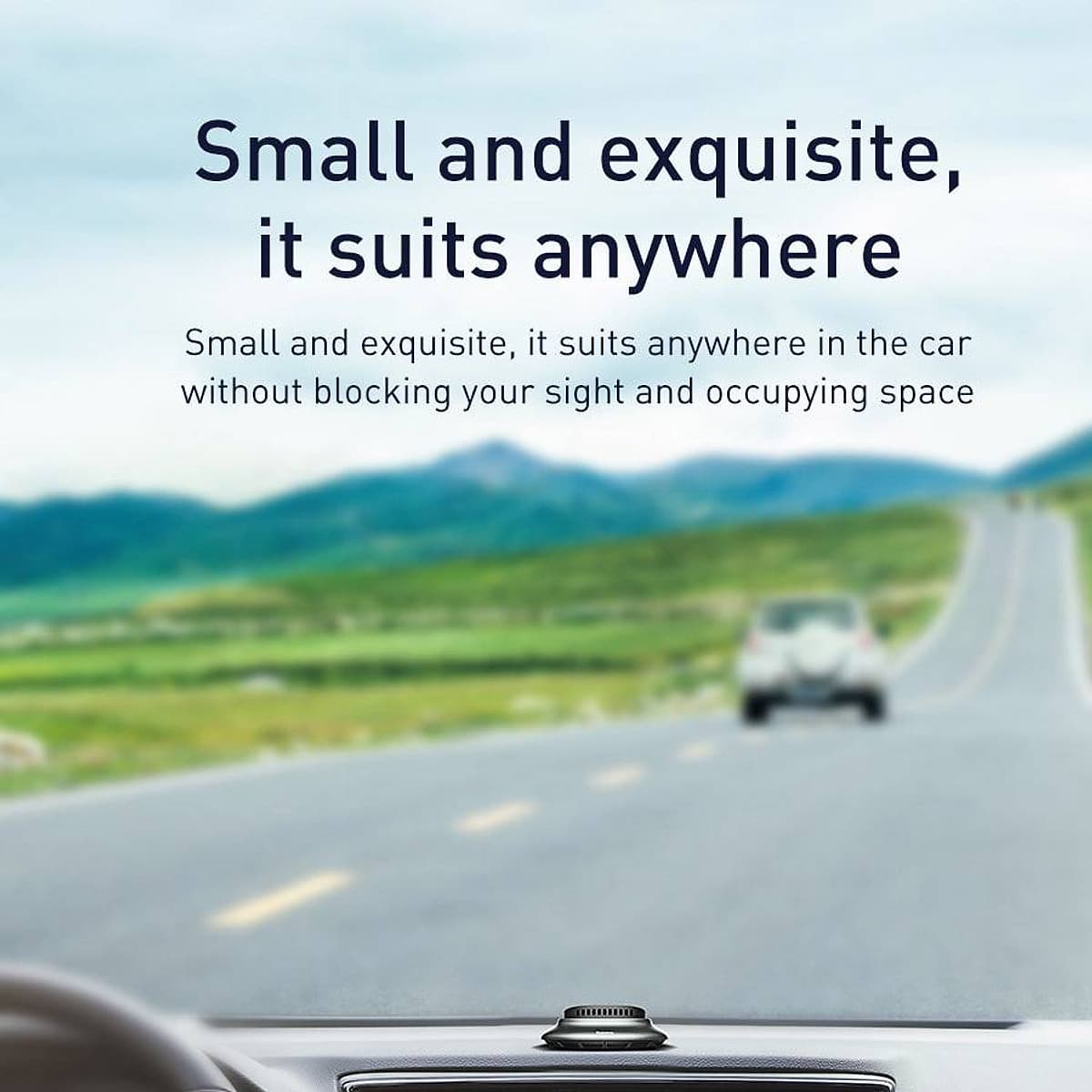 Bộ khuếch tán khử mùi và lọc không khí tặng kèm nước hoa khô dùng cho xe hơi ô tô hiệu Baseus Car Air Freshener Volcano (Vật liệu Metal cao cấp, tặng kèm túi thơm, khử mùi hiệu quả) - Hàng nhập khẩu