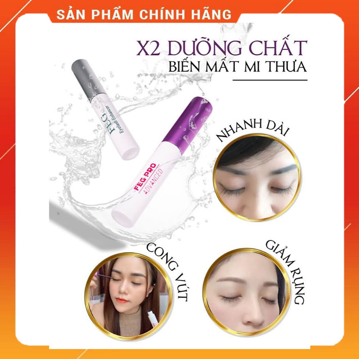 Dưỡng Mi Dài Dày Khỏe FEG Eyelash Enhancer